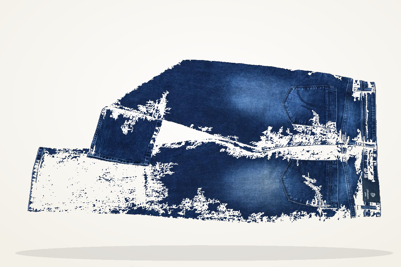 Blue casual jeans