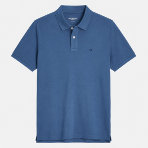 Blue Casual Polo